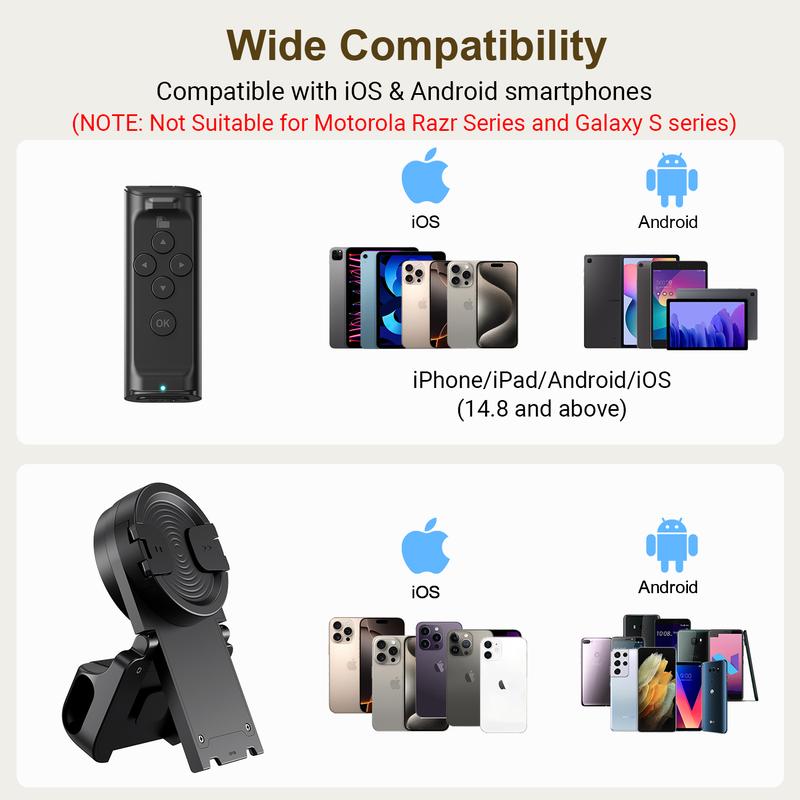 Upgraded page-turning remote control